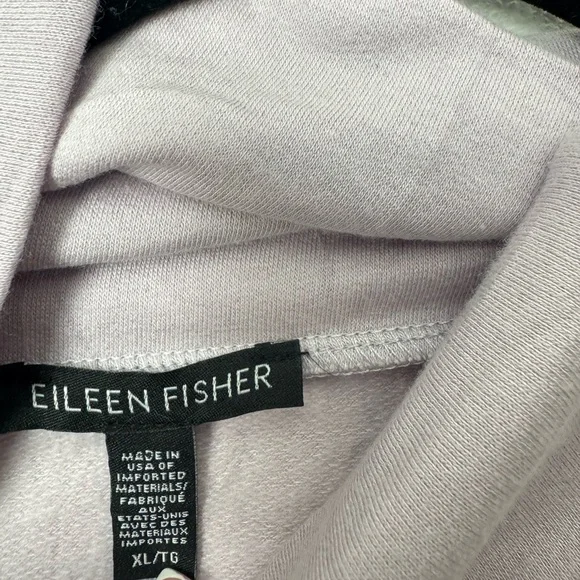 Eileen Fisher Lavender Turtleneck Sweater - Picture 2 of 8